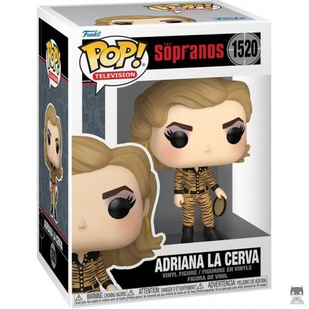 Figura Funko Pop! Adriana La Cerva en su caja