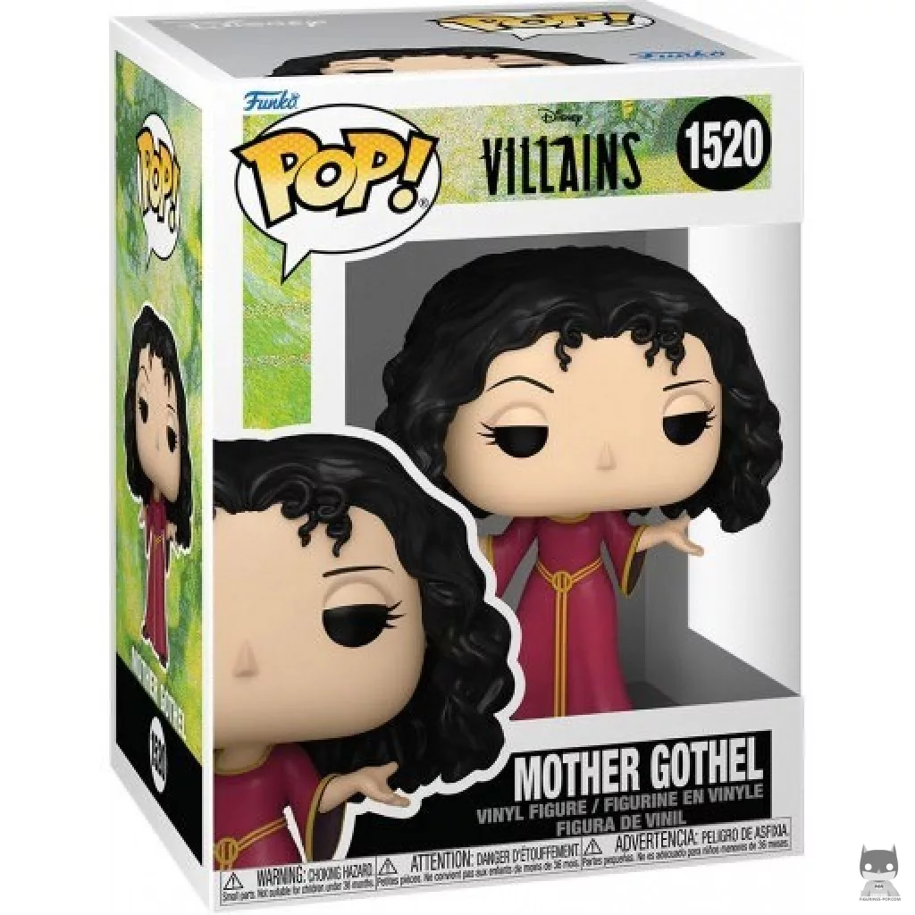 Figura Funko Pop! Madre Gothel en su caja