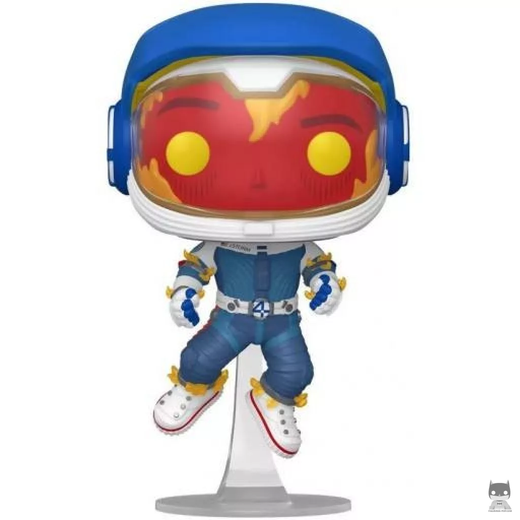 Figura Funko Pop! Antorcha Humana (Traje de astronauta) (Los 4 Fantásticos: Primeros pasos)