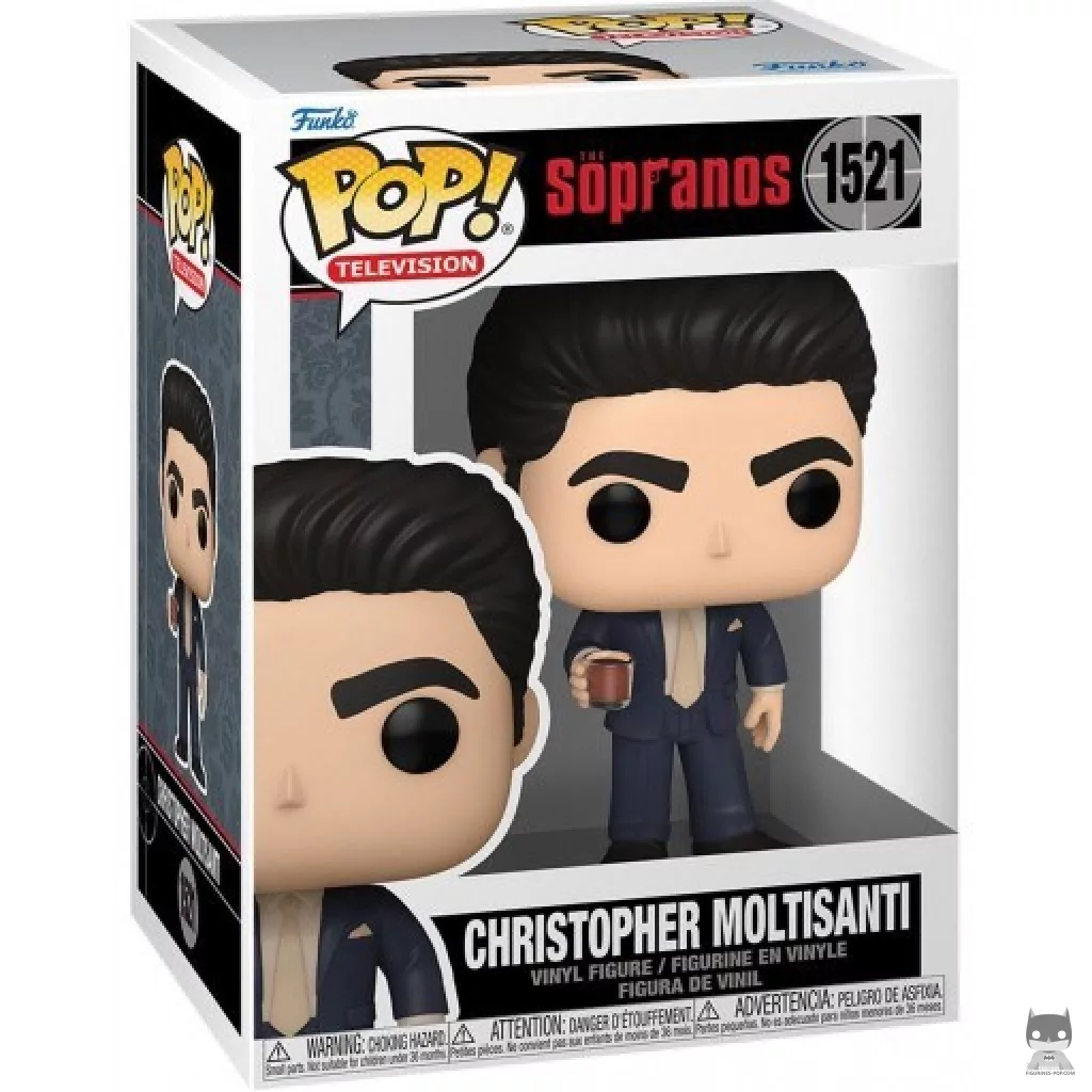Figura Funko Pop! Christopher Moltisanti en su caja
