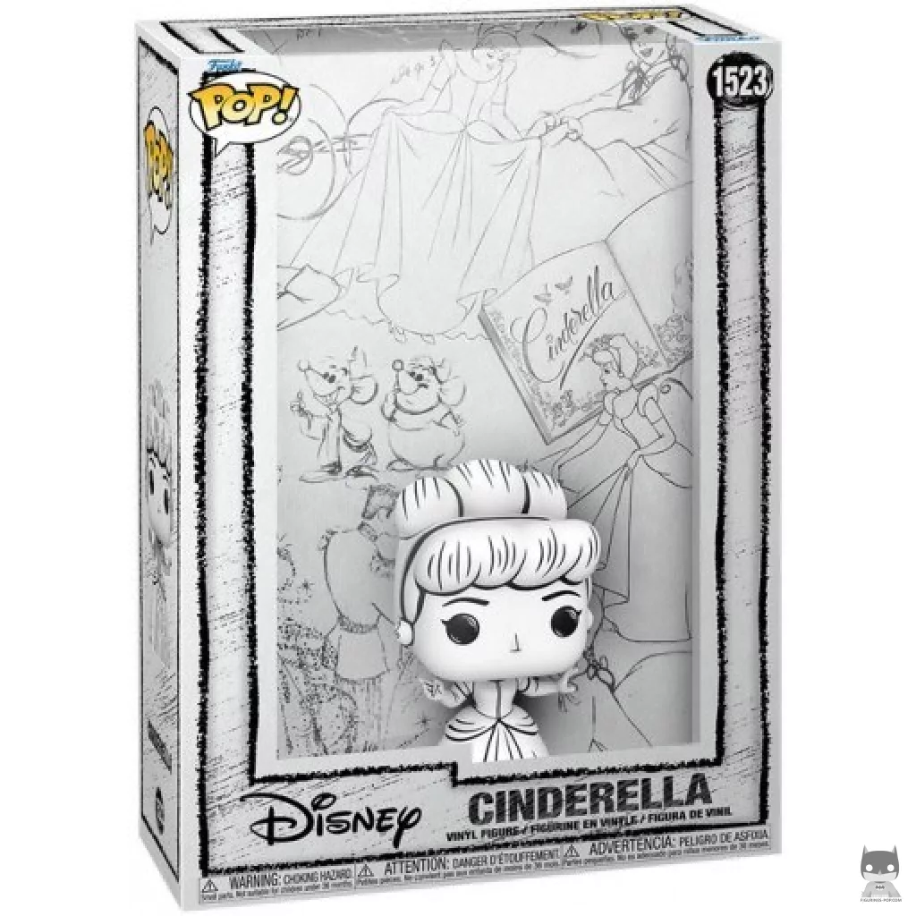 Figura Funko Pop! Cenicienta (Sketched) en su caja