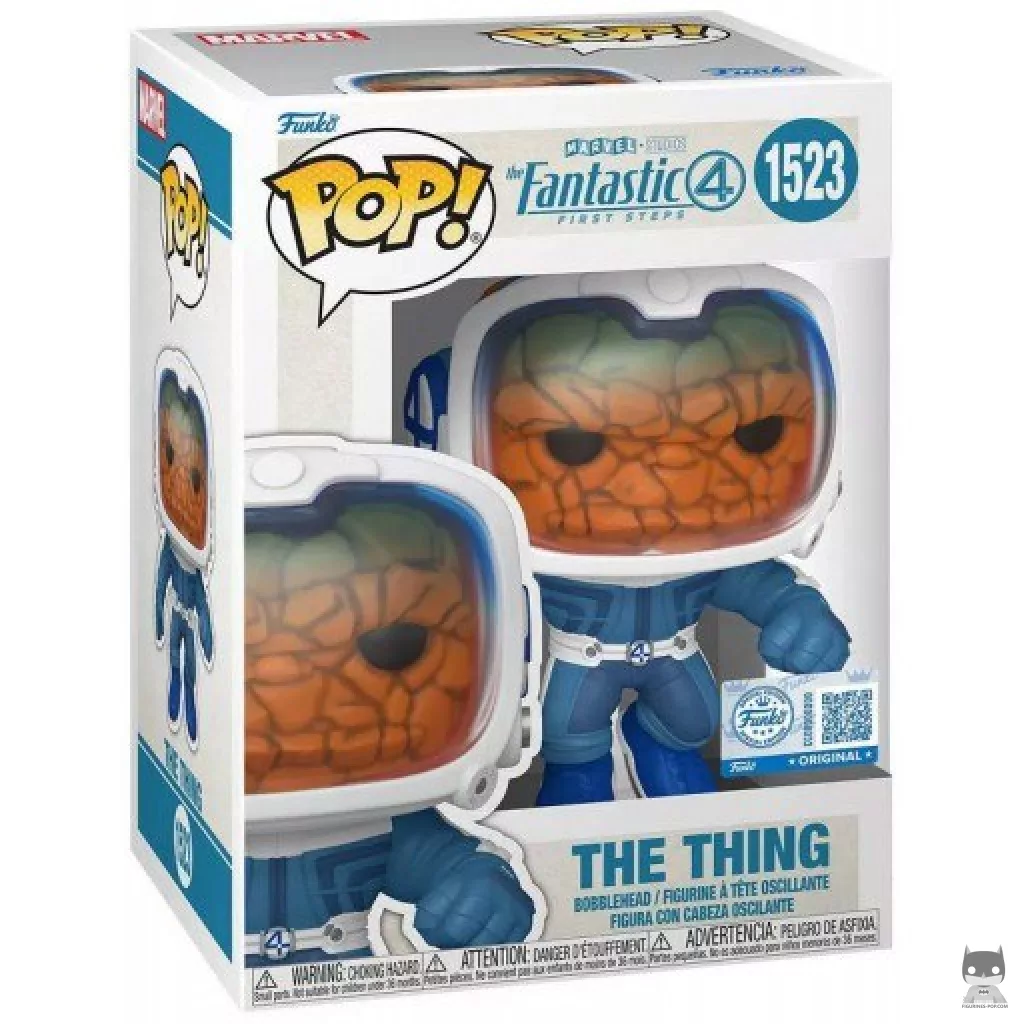 Figura Funko Pop! La Cosa (Traje de astronauta) en su caja
