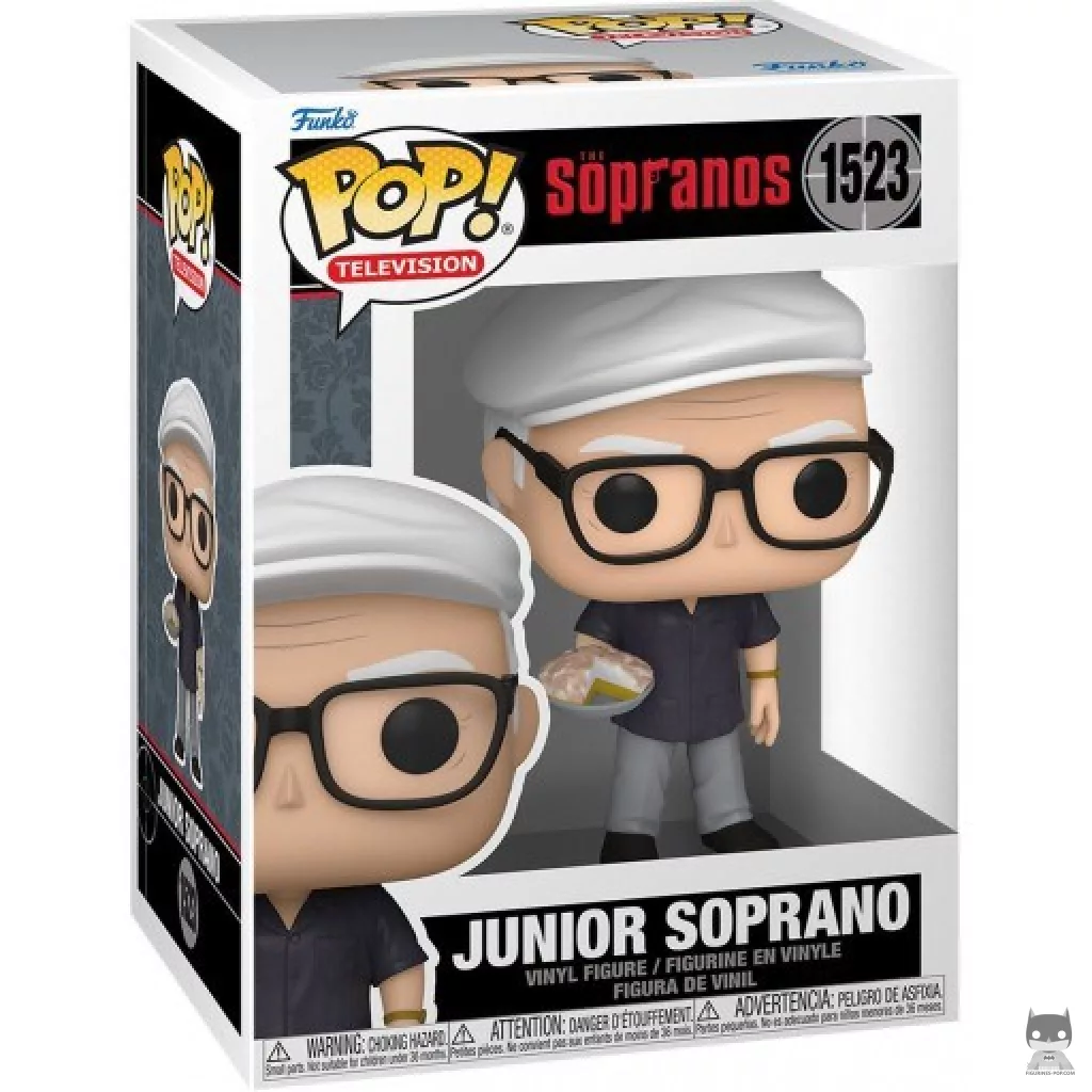 Figura Funko Pop! Junior Soprano en su caja
