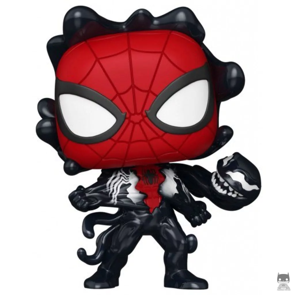 Figura Funko Pop! Spider-Man (Unión con el simbionte) (Marvel Comics)