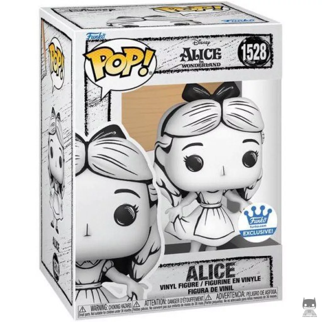 Figura Funko Pop! Alicia (Sketched) en su caja