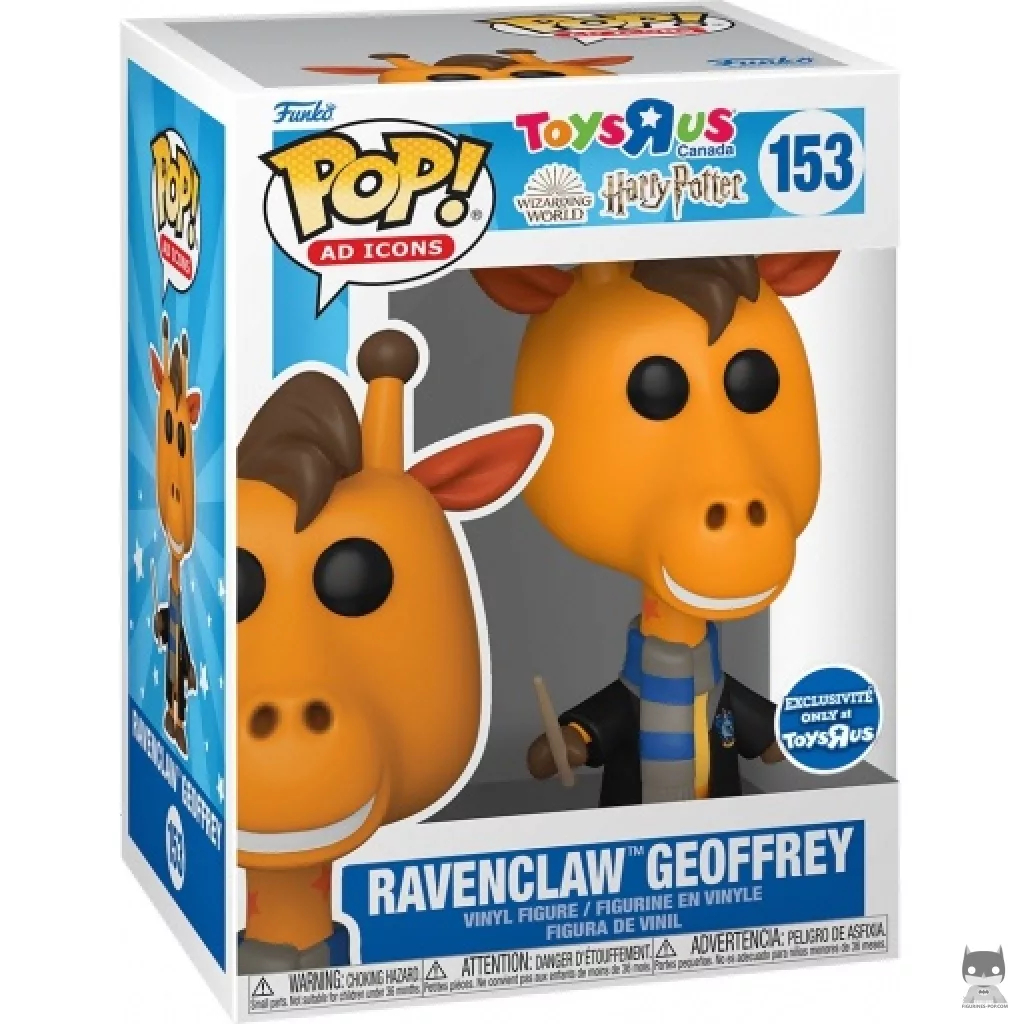 Figura Funko Pop! Geoffrey Ravenclaw en su caja