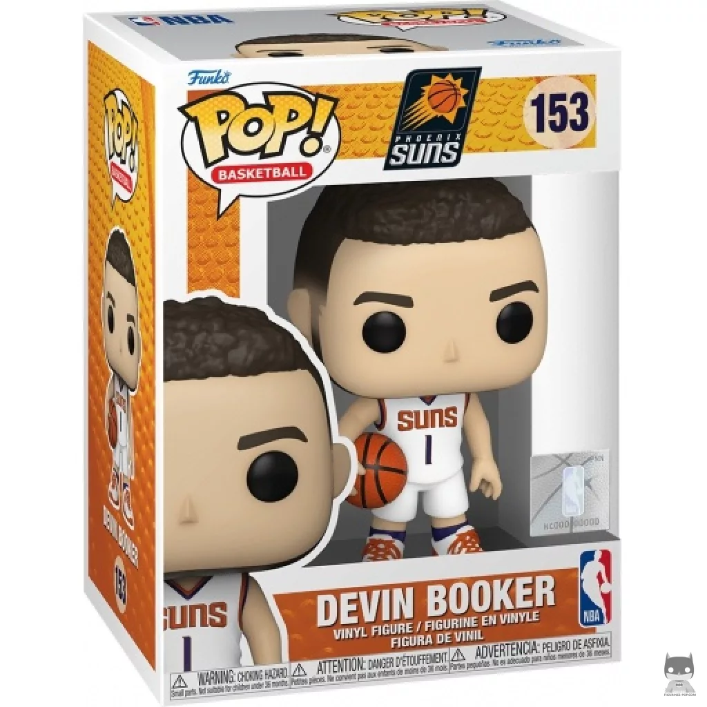 Figura Funko Pop! Devin Booker en su caja