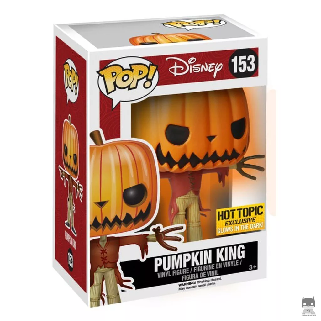 Figura Funko Pop! Jack Skellington como el Rey Calabaza en su caja
