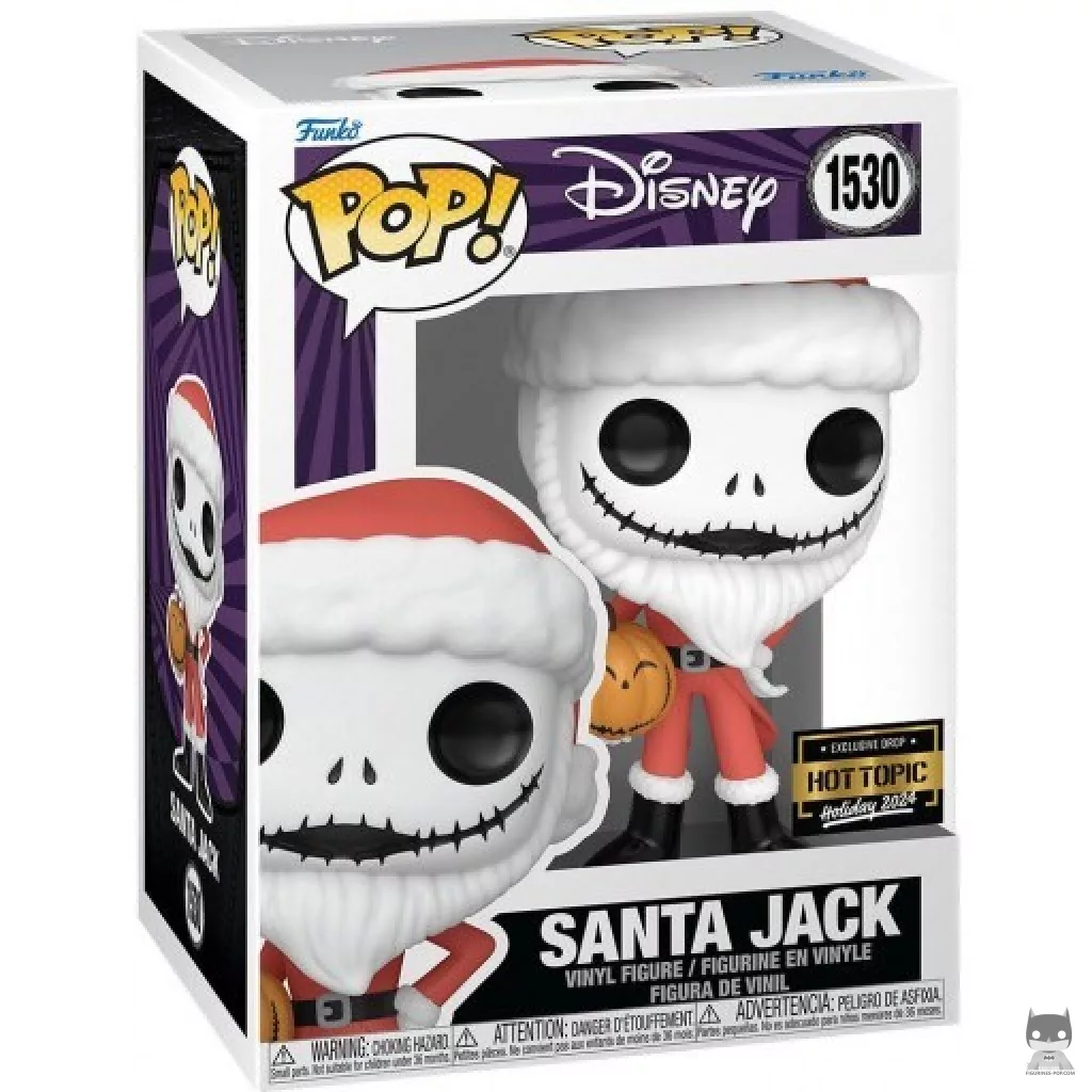 Figura Funko Pop! Jack Papá Noel en su caja