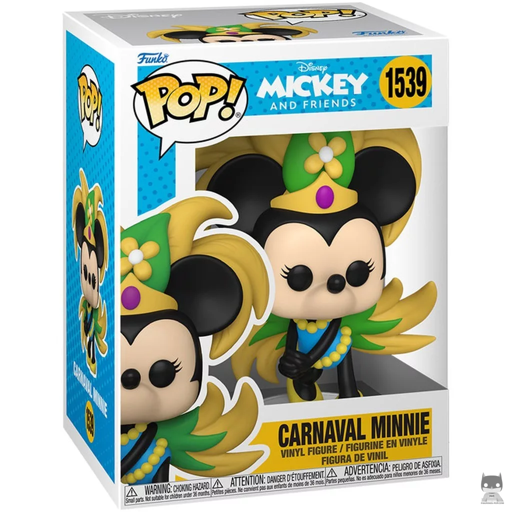 Figura Funko Pop! Minnie de Carnaval en su caja