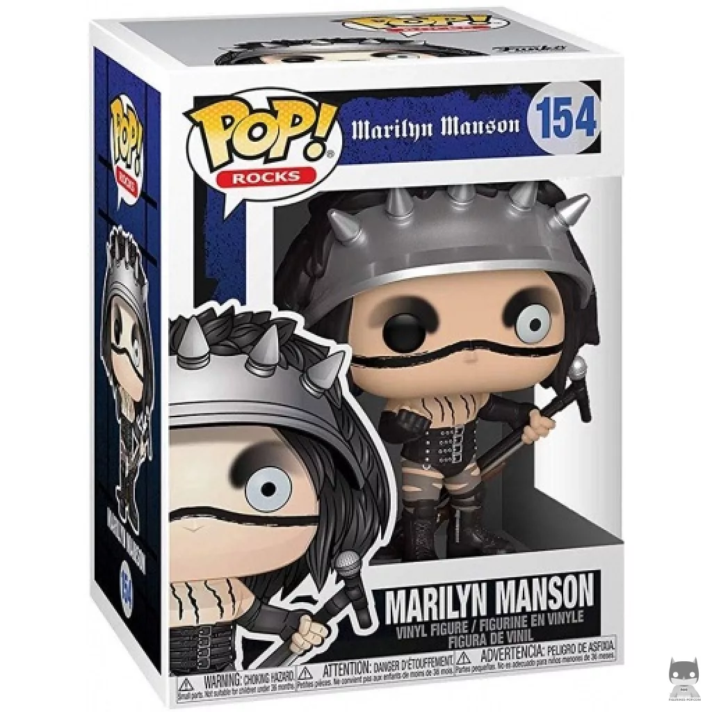 Figura Funko Pop! Marilyn Manson en su caja