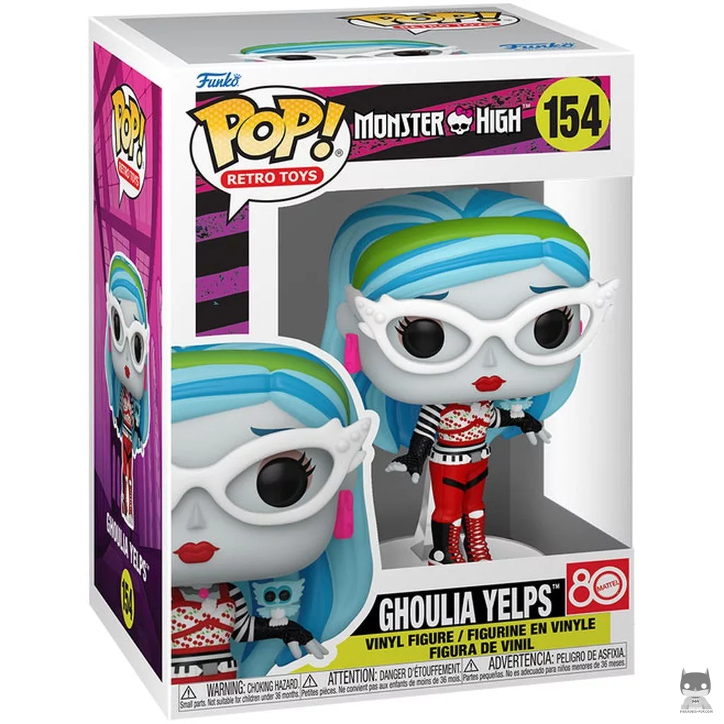 Figura Funko Pop! Ghoulia Yelps en su caja