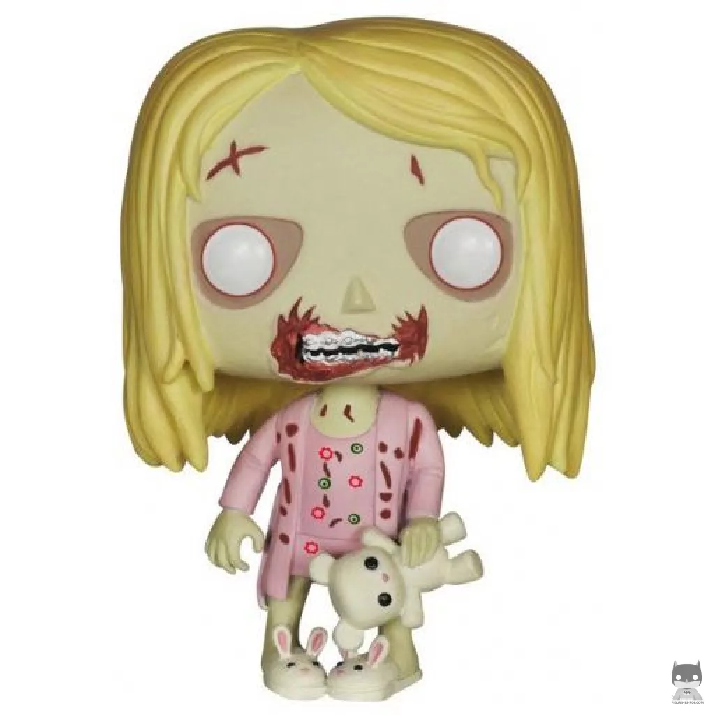 Figura Funko Pop! Caminante niña con osito (The Walking Dead)