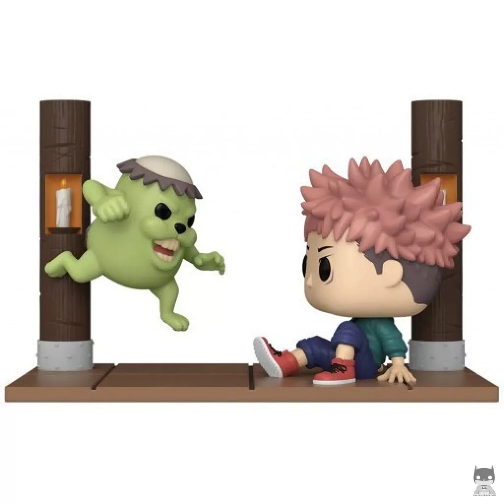 Figura Funko Pop! Yuji Itadori con muñeco maldito (Jujutsu Kaisen)