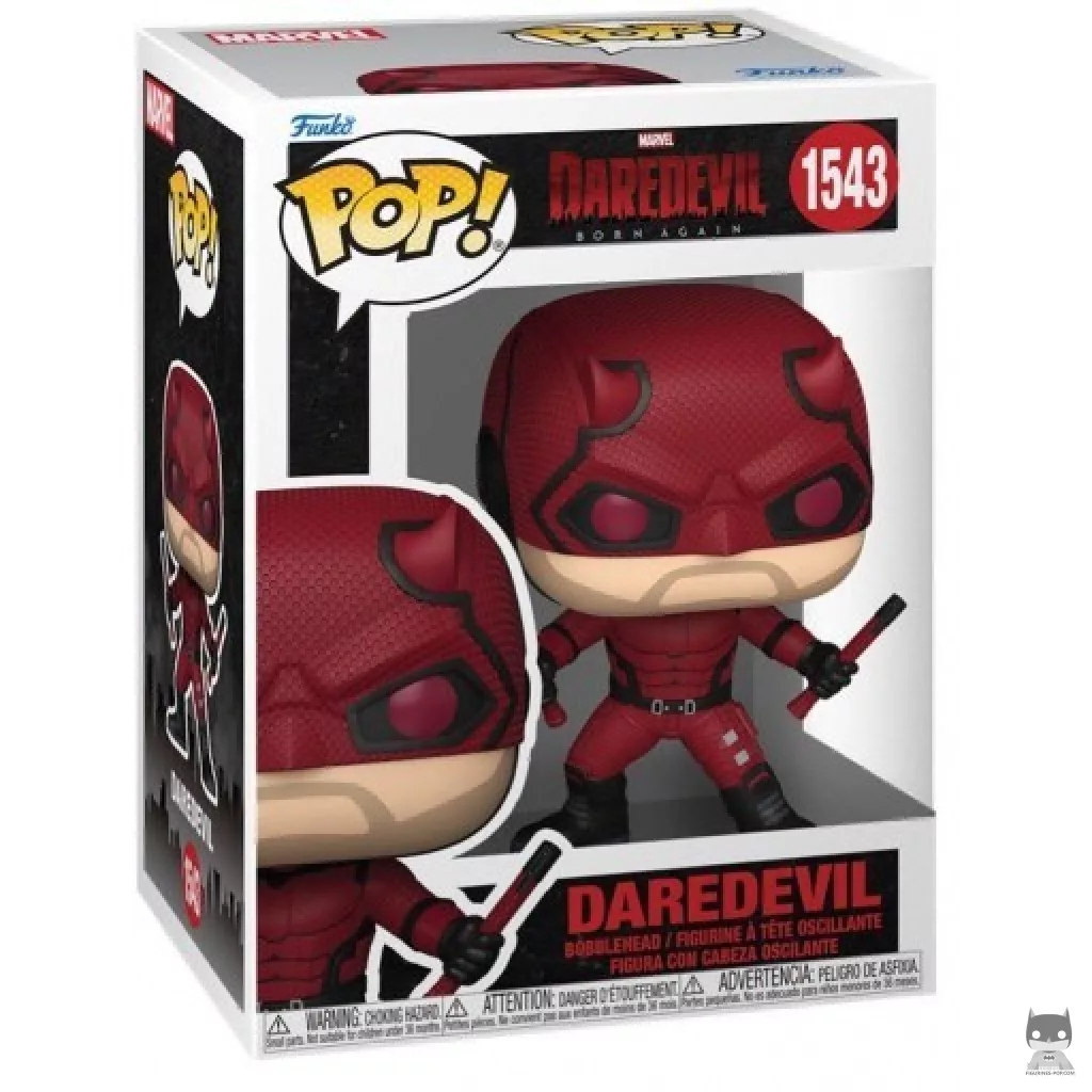 Figura Funko Pop! Daredevil en su caja