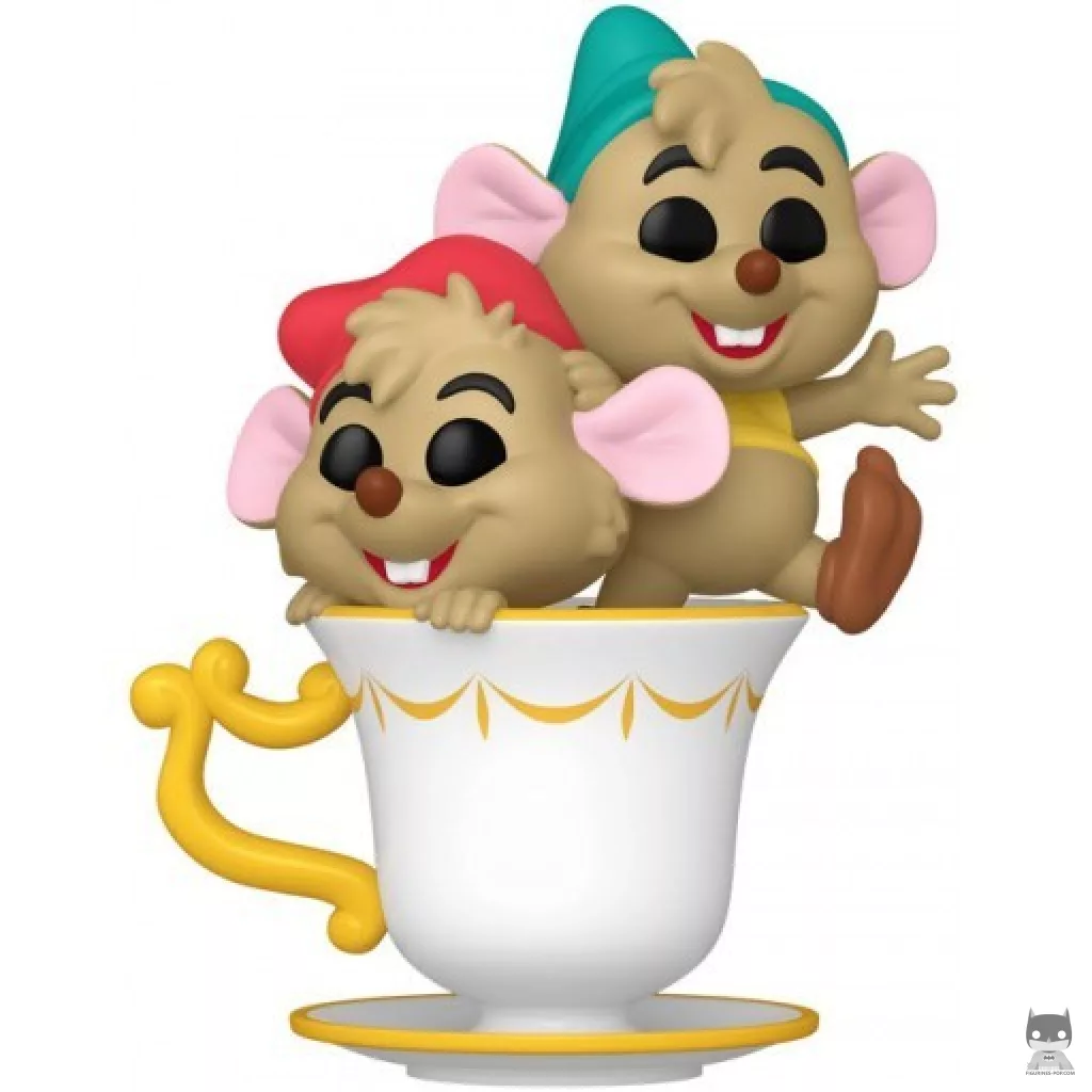 Figura Funko Pop! Jaq & Gus en la taza (La Cenicienta)