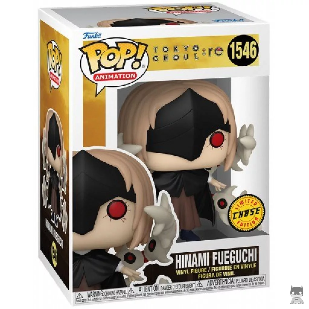 Figura Funko Pop! Hinami Fueguchi (Chase) en su caja