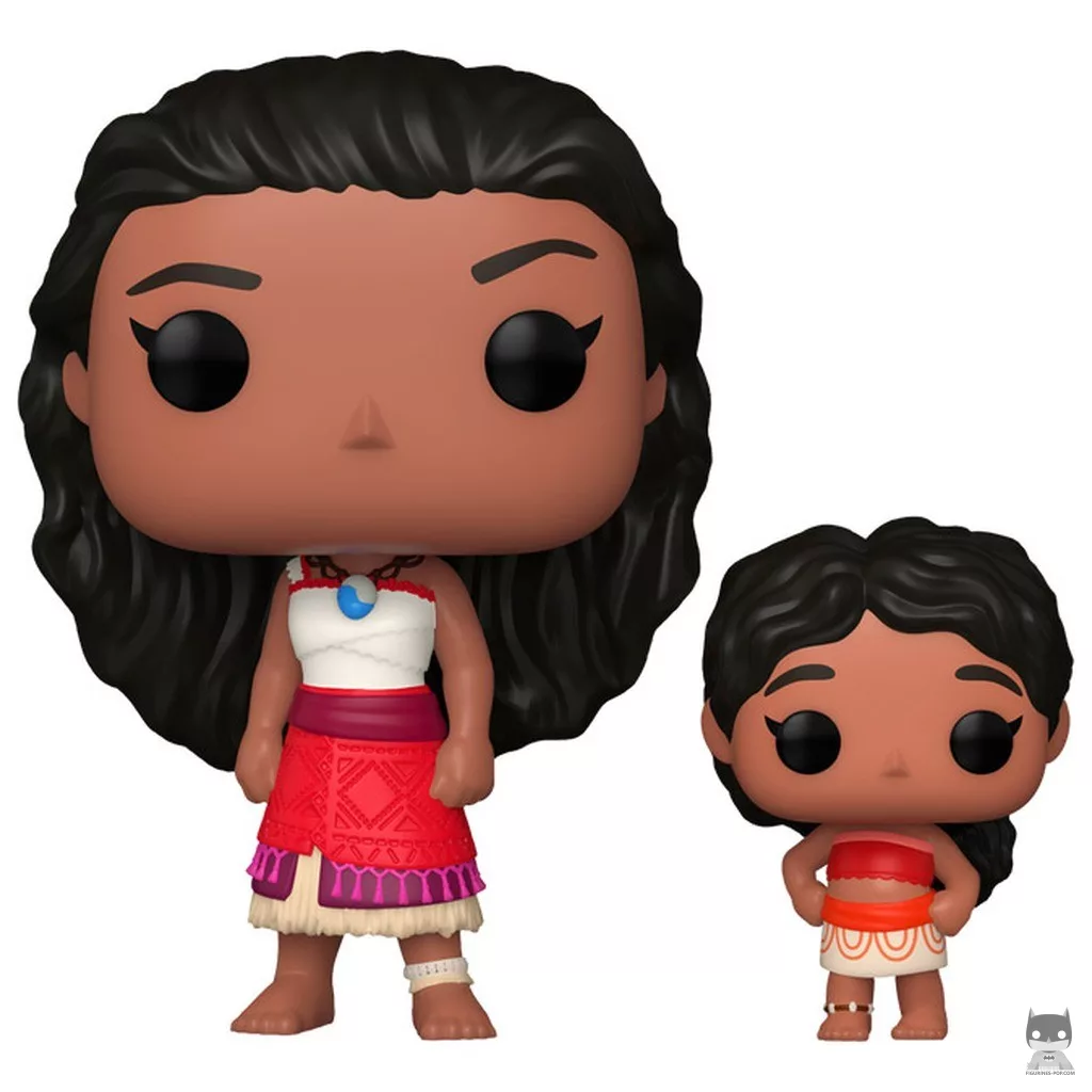 Figura Funko Pop! Vaiana & su hermanita Simea (Vaiana 2)