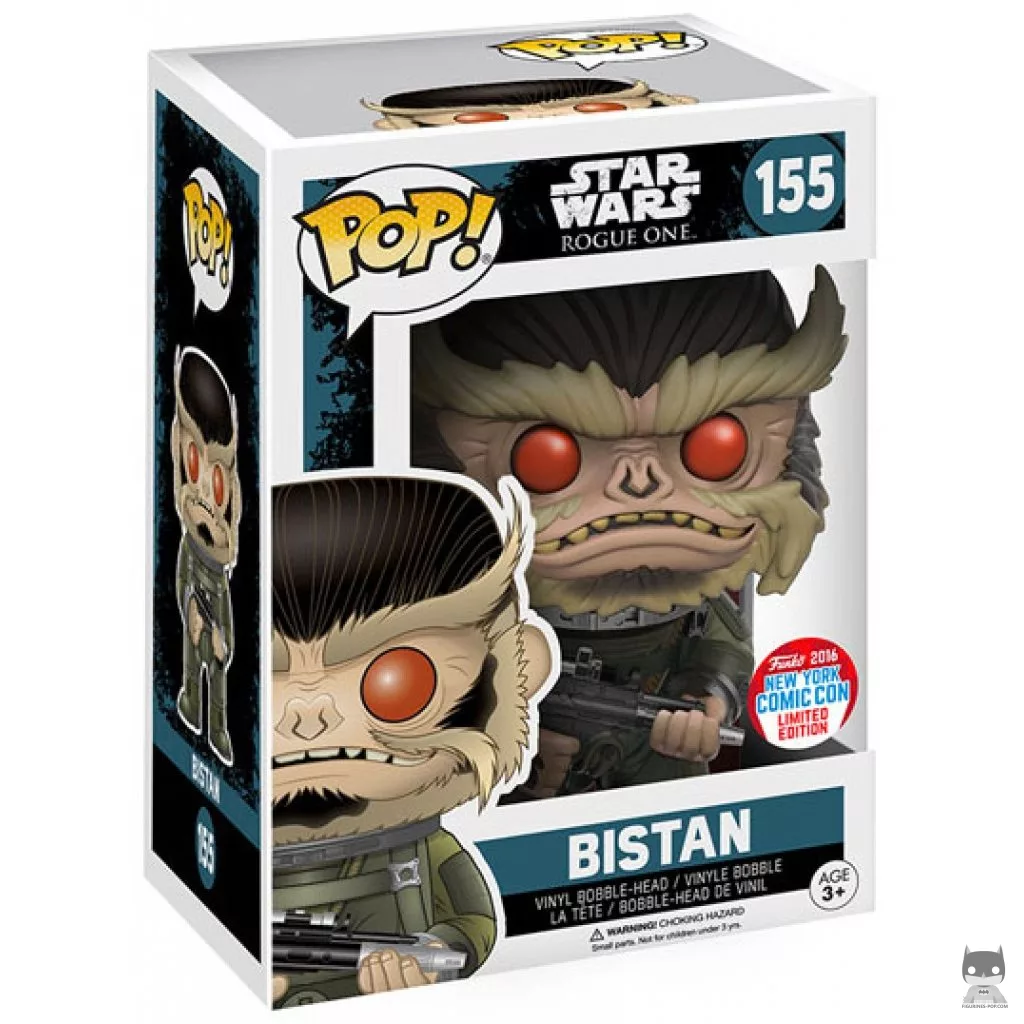 Figura Funko Pop! Bistan en su caja