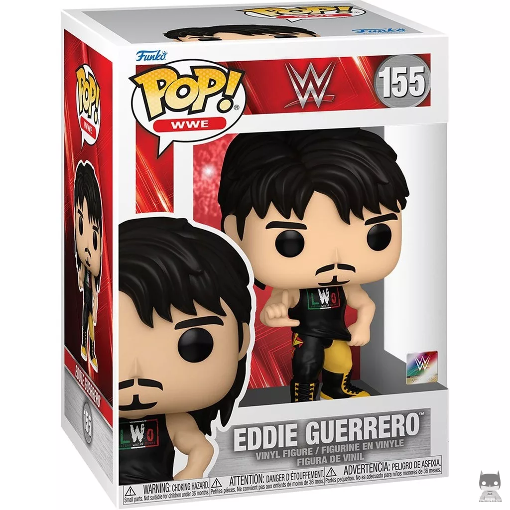 Figura Funko Pop! Eddie Guerrero en su caja