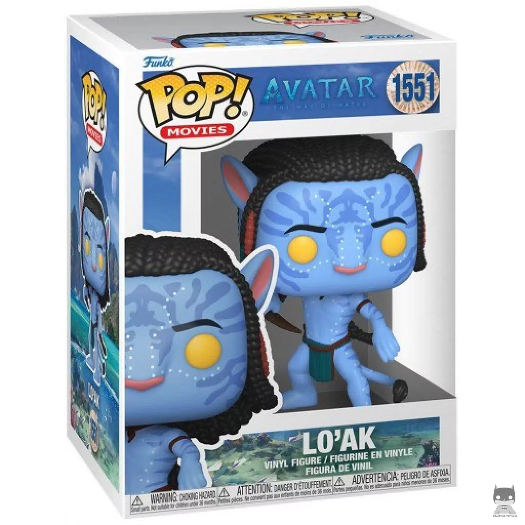 Figura Funko Pop! Lo'Ak en su caja