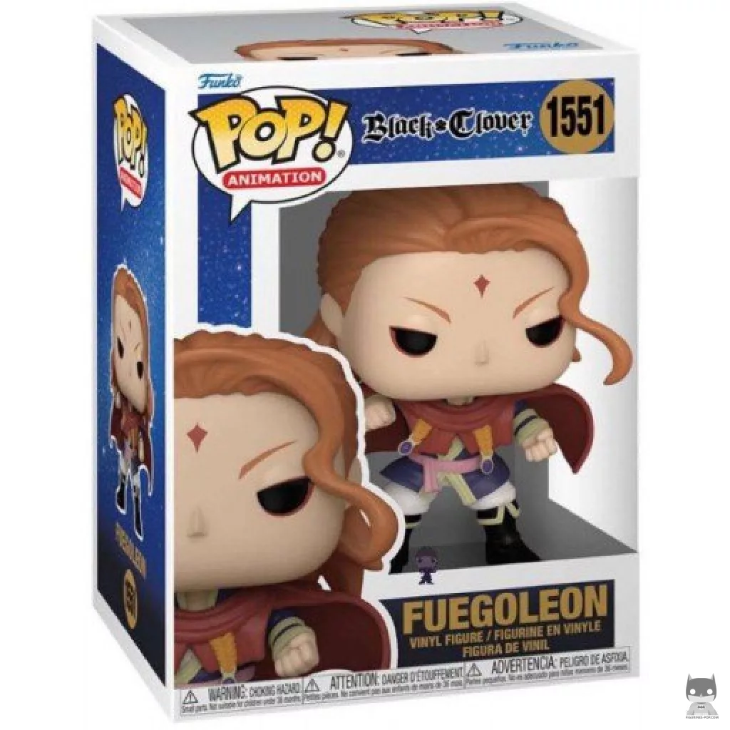 Figura Funko Pop! Fuegoleon en su caja