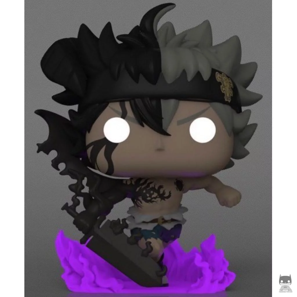 Figura Funko Pop! Asta Negro (Brilla en la oscuridad) (Black Clover)