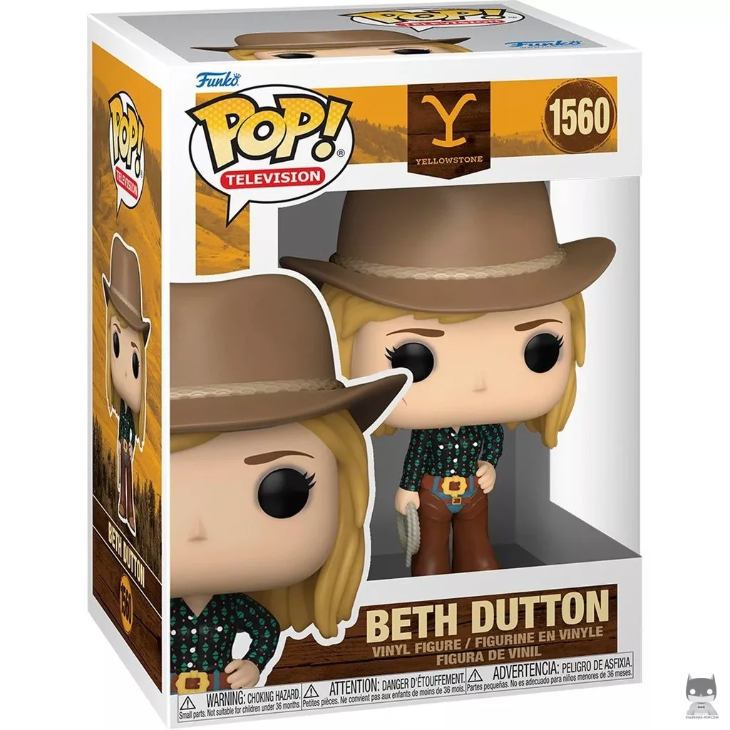 Figura Funko Pop! Beth Dutton en su caja