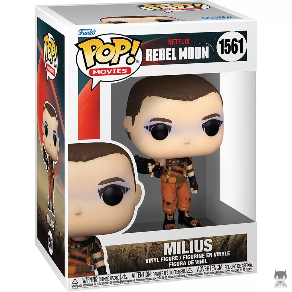 Figura Funko Pop! Milius en su caja