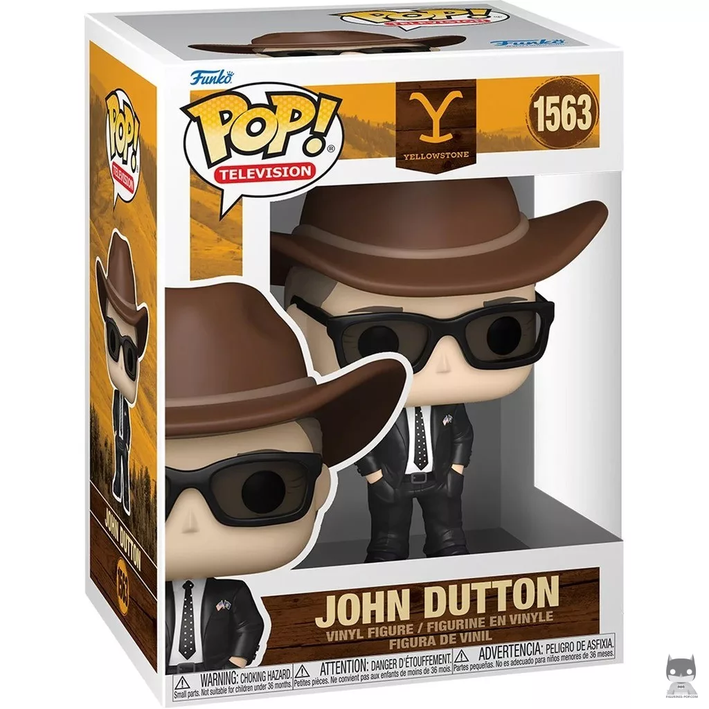 Figura Funko Pop! John Dutton en su caja