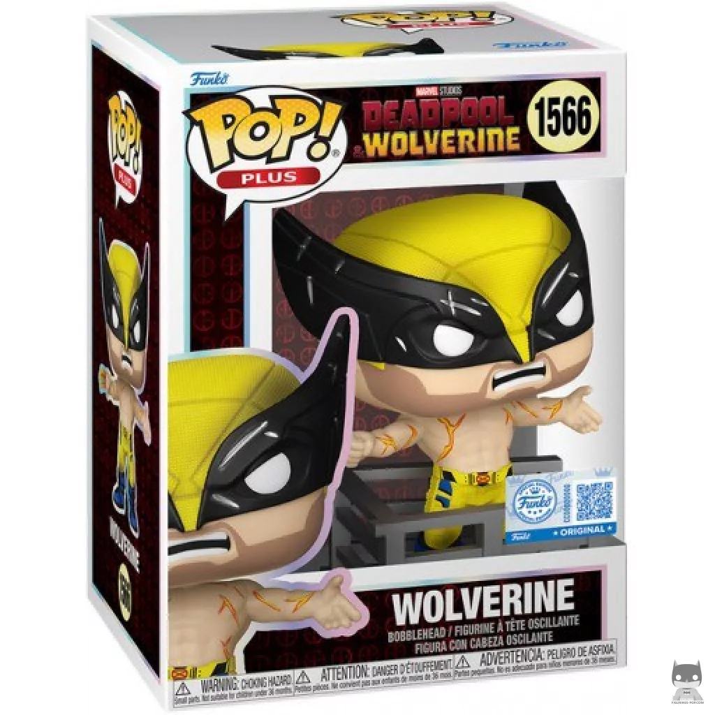 Figura Funko Pop! Lobezno en su caja