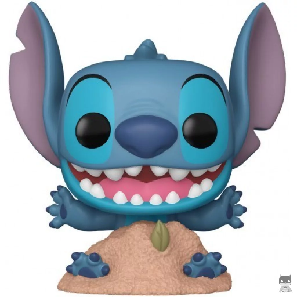 Figura Funko Pop! Stitch en la arena (Lilo y Stitch)