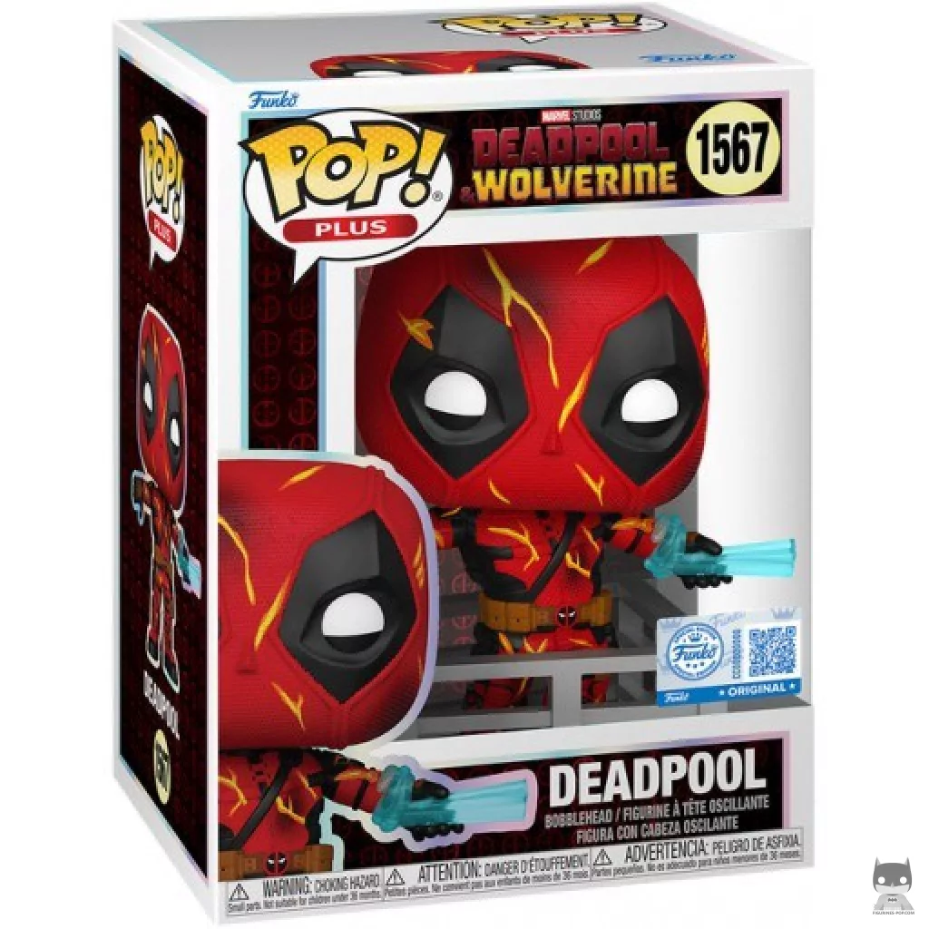 Figura Funko Pop! Deadpool en su caja