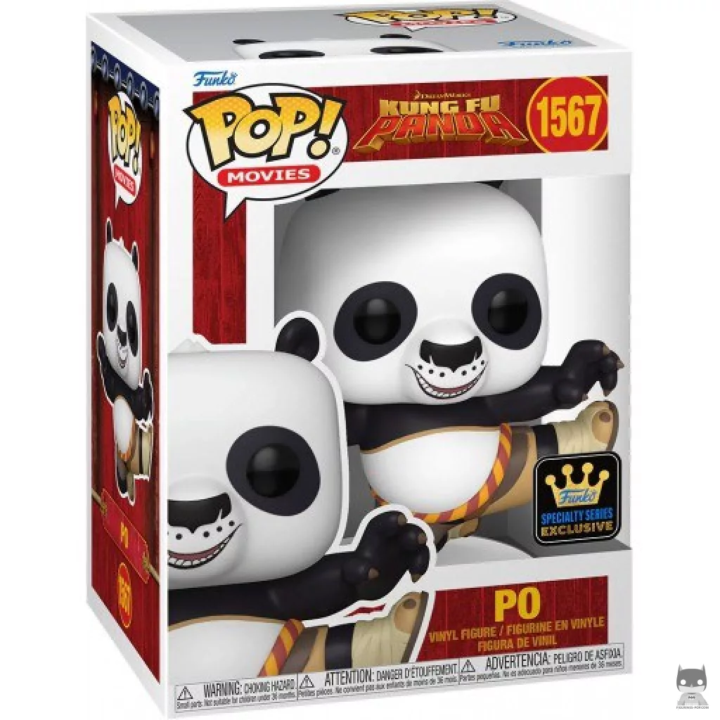 Figura Funko Pop! Po en su caja