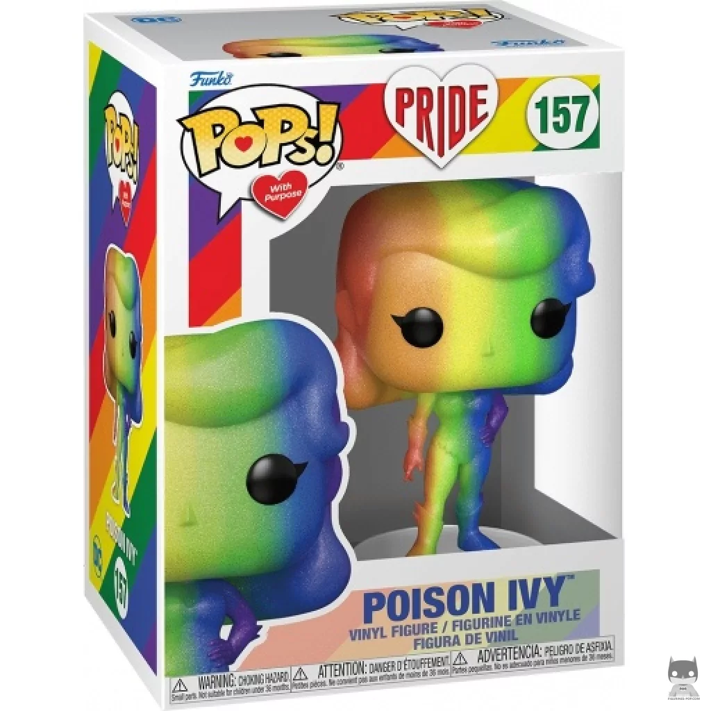 Figura Funko Pop! Hiedra Venenosa en su caja