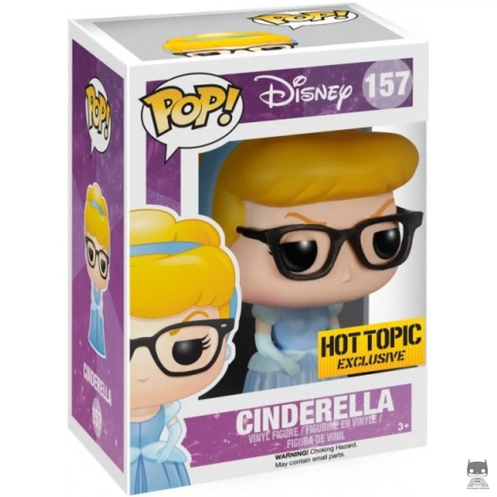 Figura Funko Pop! Cenicienta (Empollón) en su caja