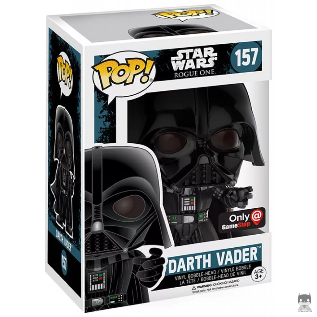 Figura Funko Pop! Darth Vader estrangulamiento de la Fuerza en su caja