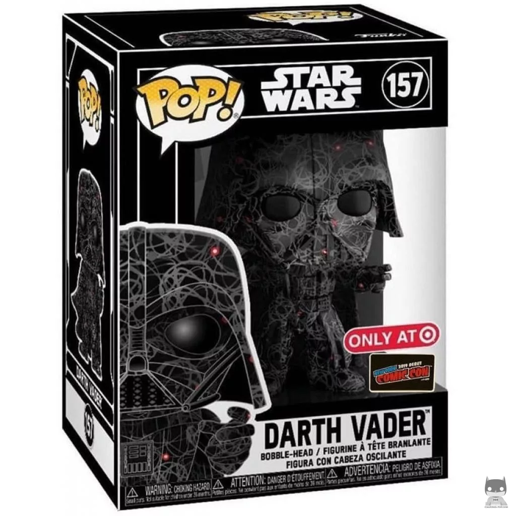 Figura Funko Pop! Darth Vader en su caja