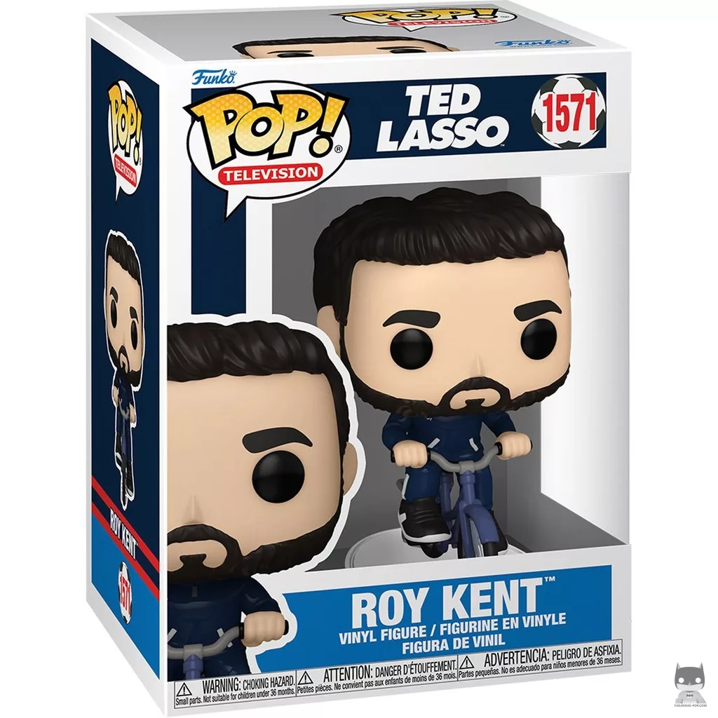 Figura Funko Pop! Roy Kent en su caja