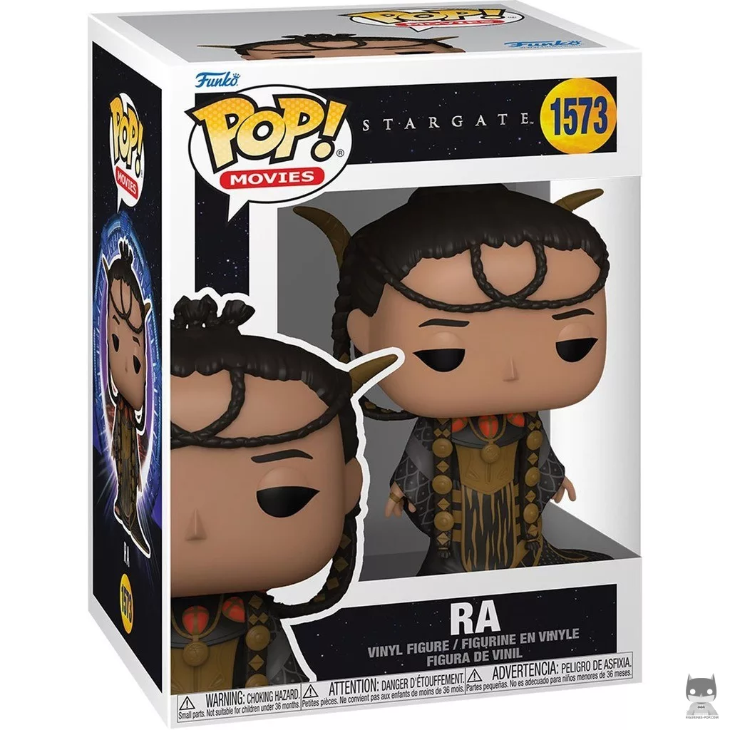 Figura Funko Pop! Ra en su caja