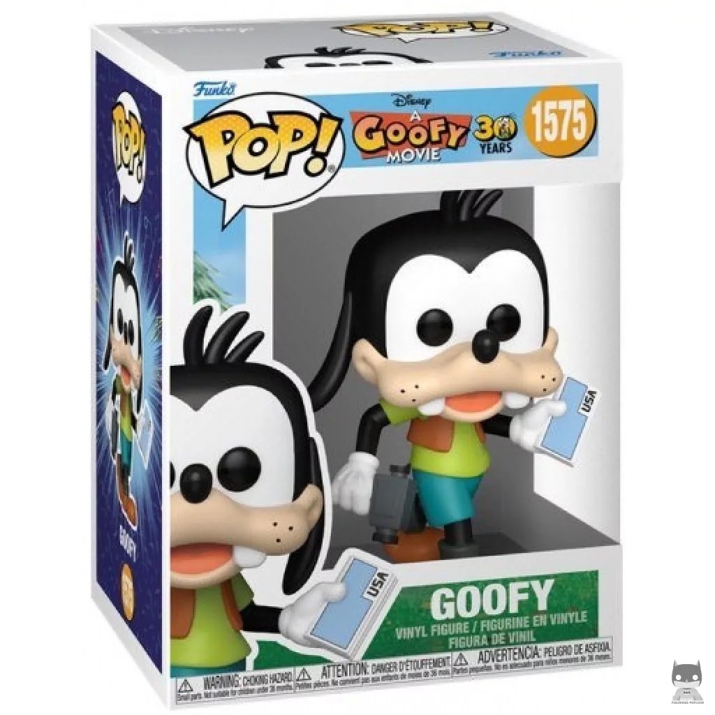 Figura Funko Pop! Goofy en su caja