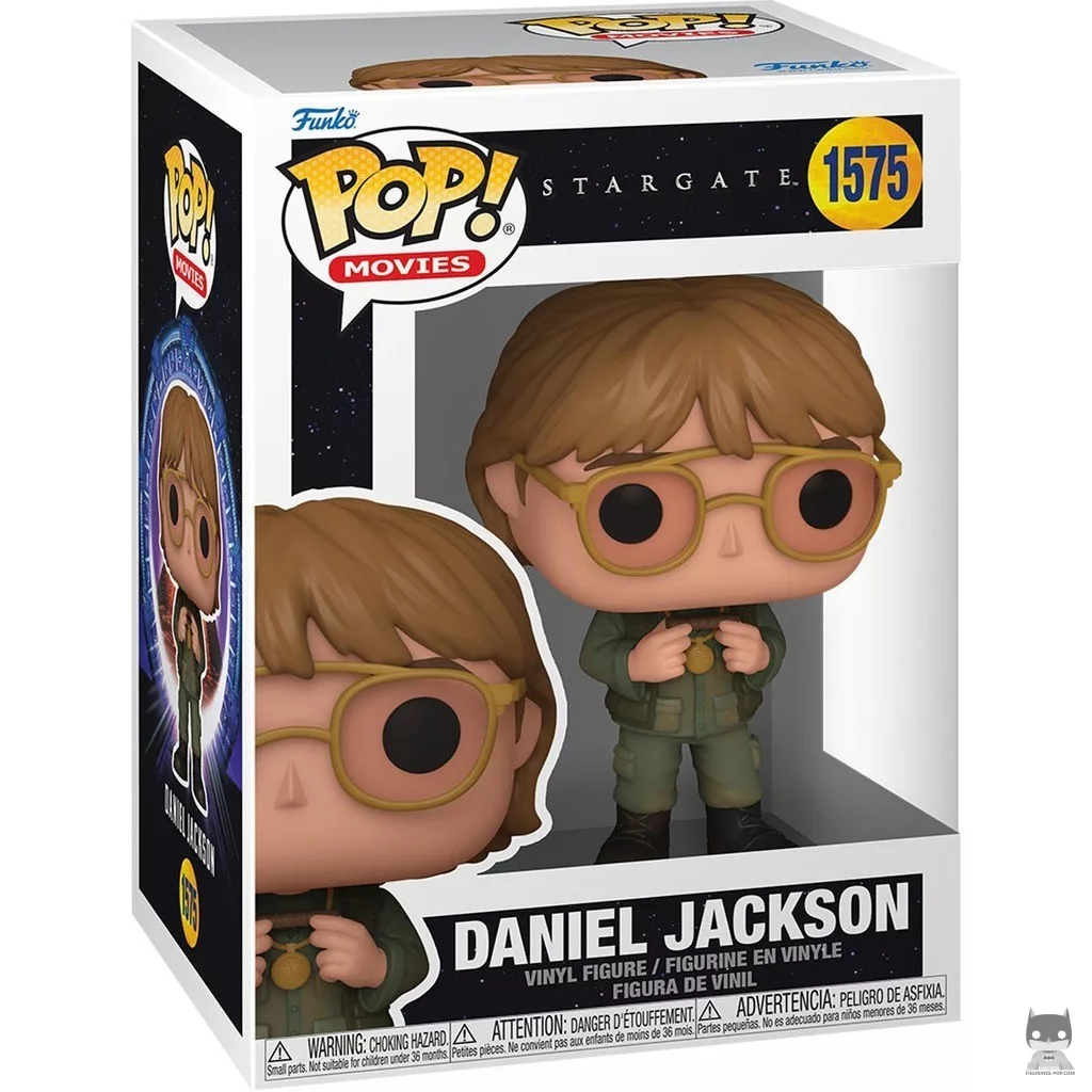 Figura Funko Pop! Daniel Jackson en su caja