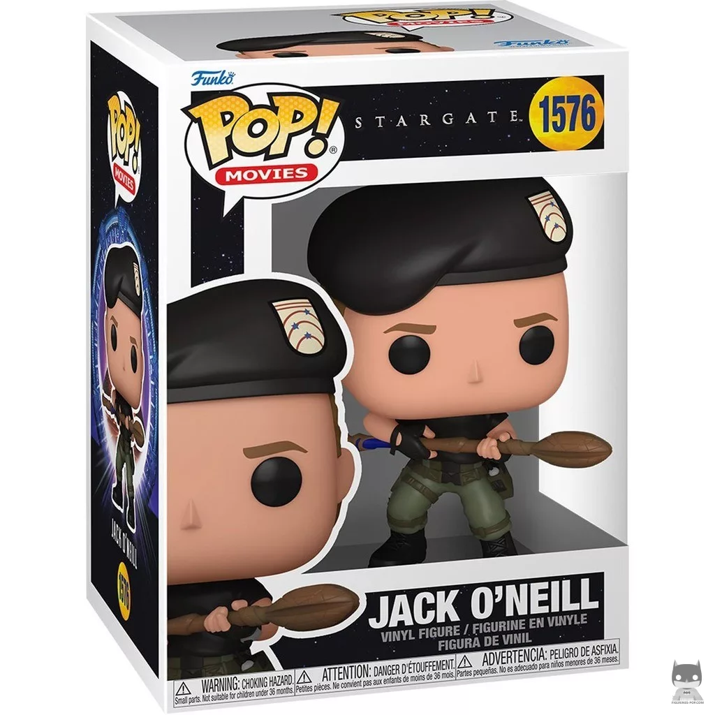 Figura Funko Pop! Jack O'Neill en su caja
