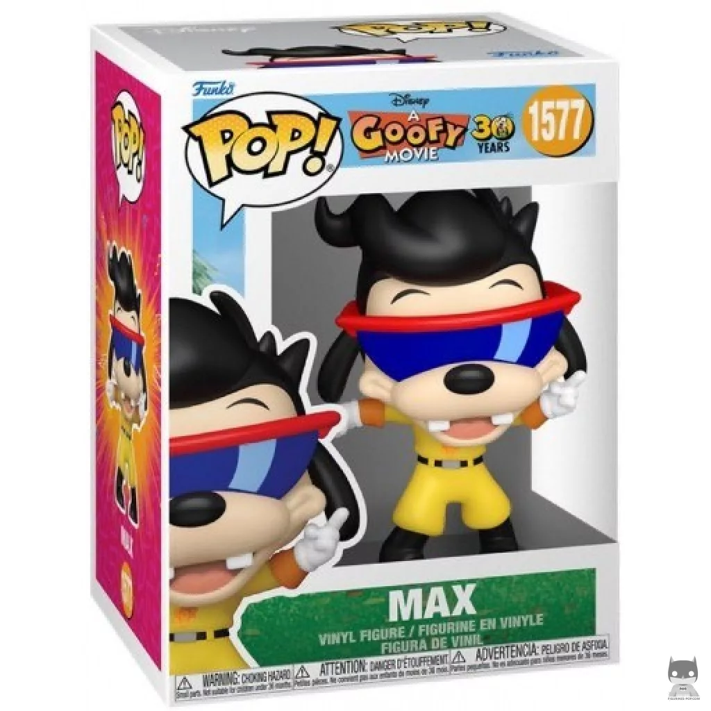 Figura Funko Pop! Max en su caja