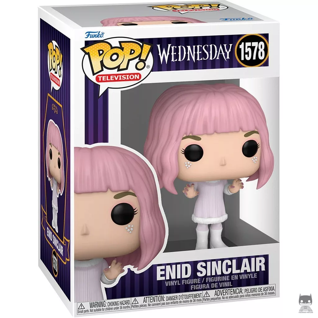 Figura Funko Pop! Enid Sinclair en su caja