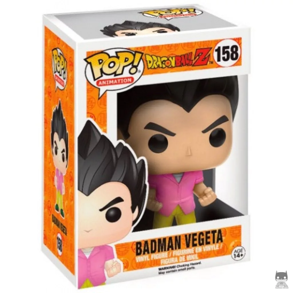 Figura Funko Pop! Badman Vegeta en su caja