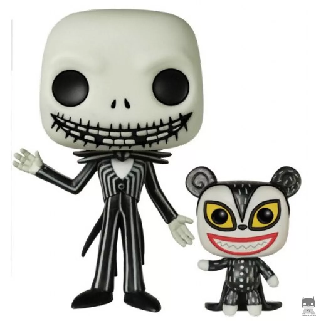Figura Funko Pop! Jack Skellington con Osito vampiro (Pesadilla antes de Navidad)