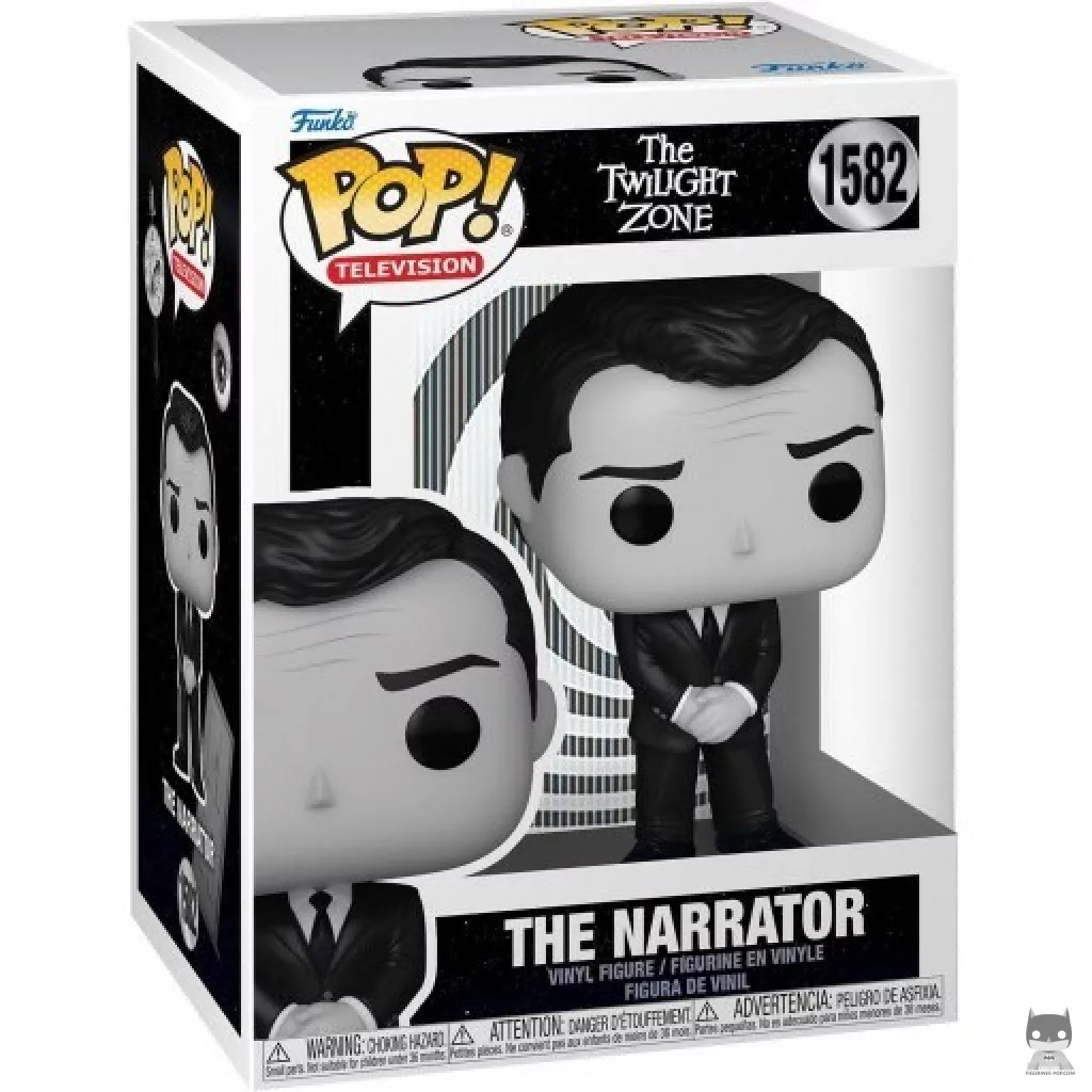 Figura Funko Pop! El Narrador en su caja