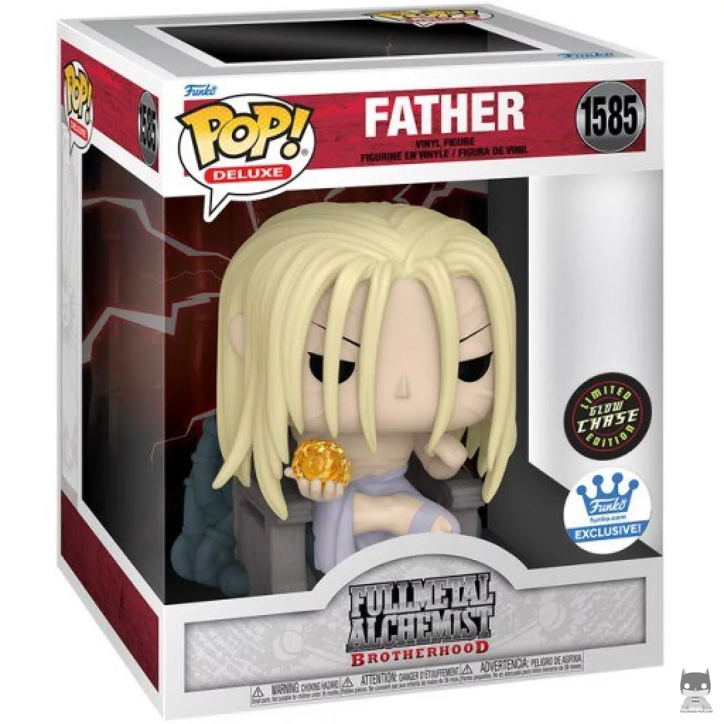 Figura Funko Pop! Padre (Chase) en su caja