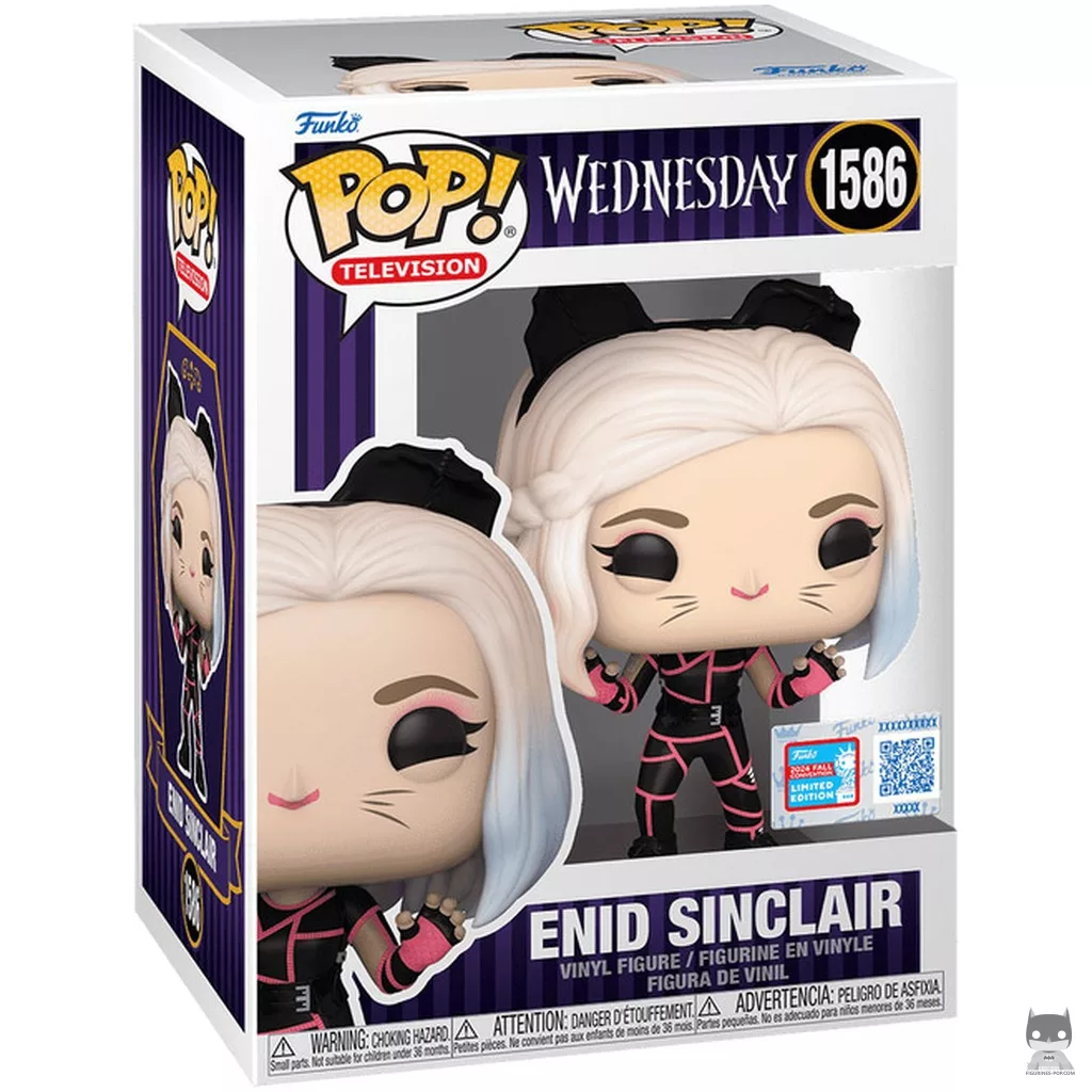 Figura Funko Pop! Enid Sinclair (Traje de gato) en su caja